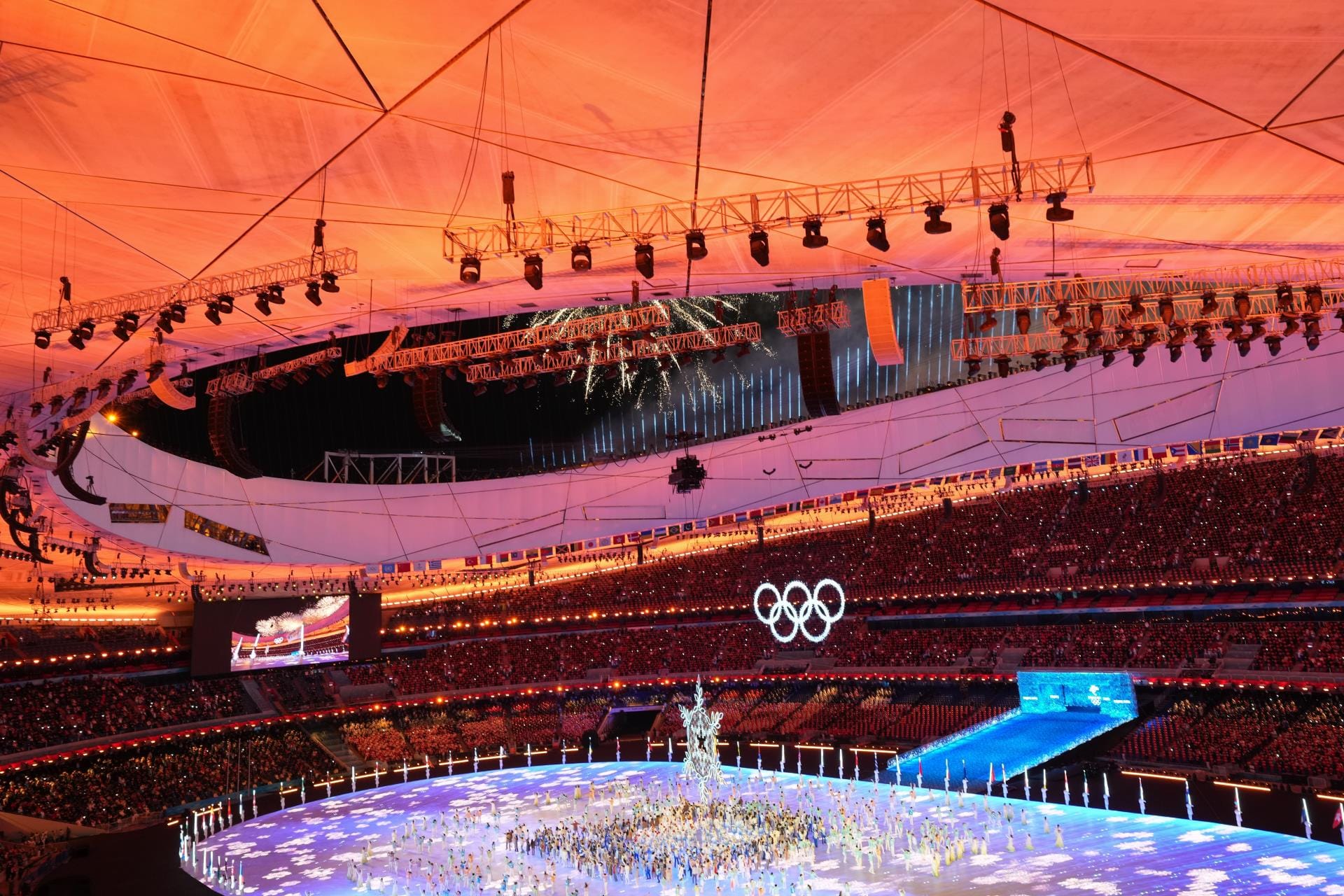 The closing ceremony of the Beijing 2022 Winter Olympics featuring the official transition to the 2026 Italian hosts.
